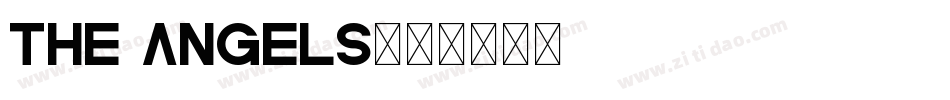 The Angels字体转换